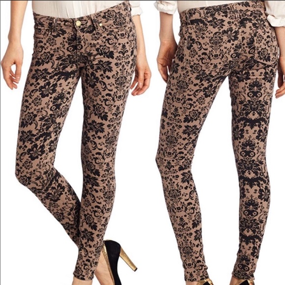 Paige verdugo floral skinny jeans - Picture 1 of 5